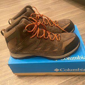 New Columbia Men's Redmond Iii Mid Waterproof Hiking Leather/Mesh Shoe size 17